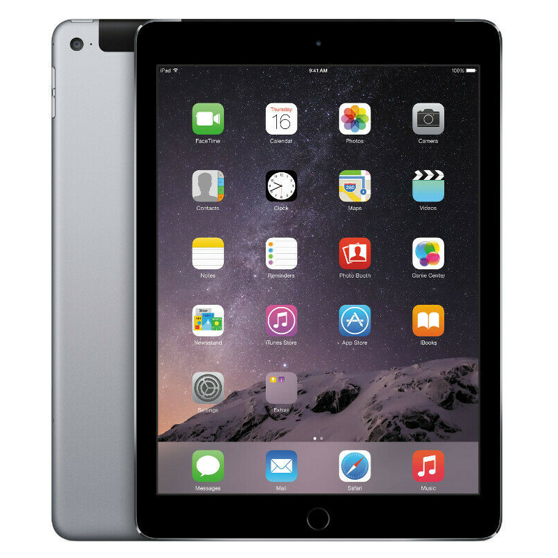 Apple iPad AIR 2 WiFi 64GB Gray, Class B used, warranty 12 months