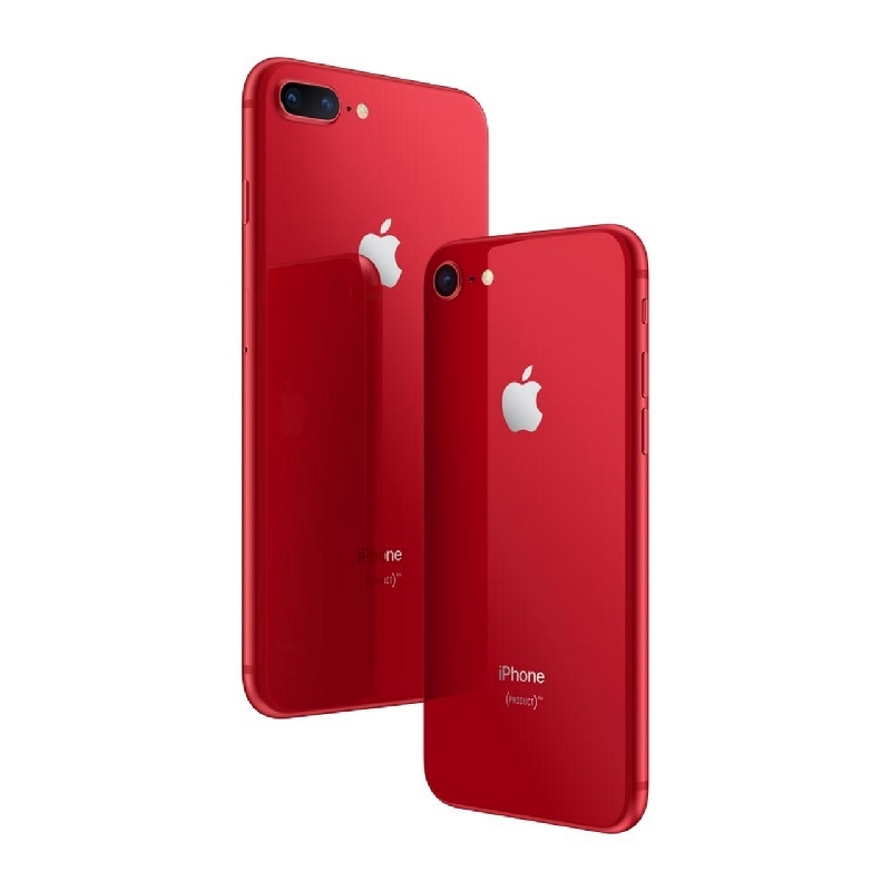 Apple iPhone 8 Plus 64 GB RED, used, class B, light 12 months, VAT